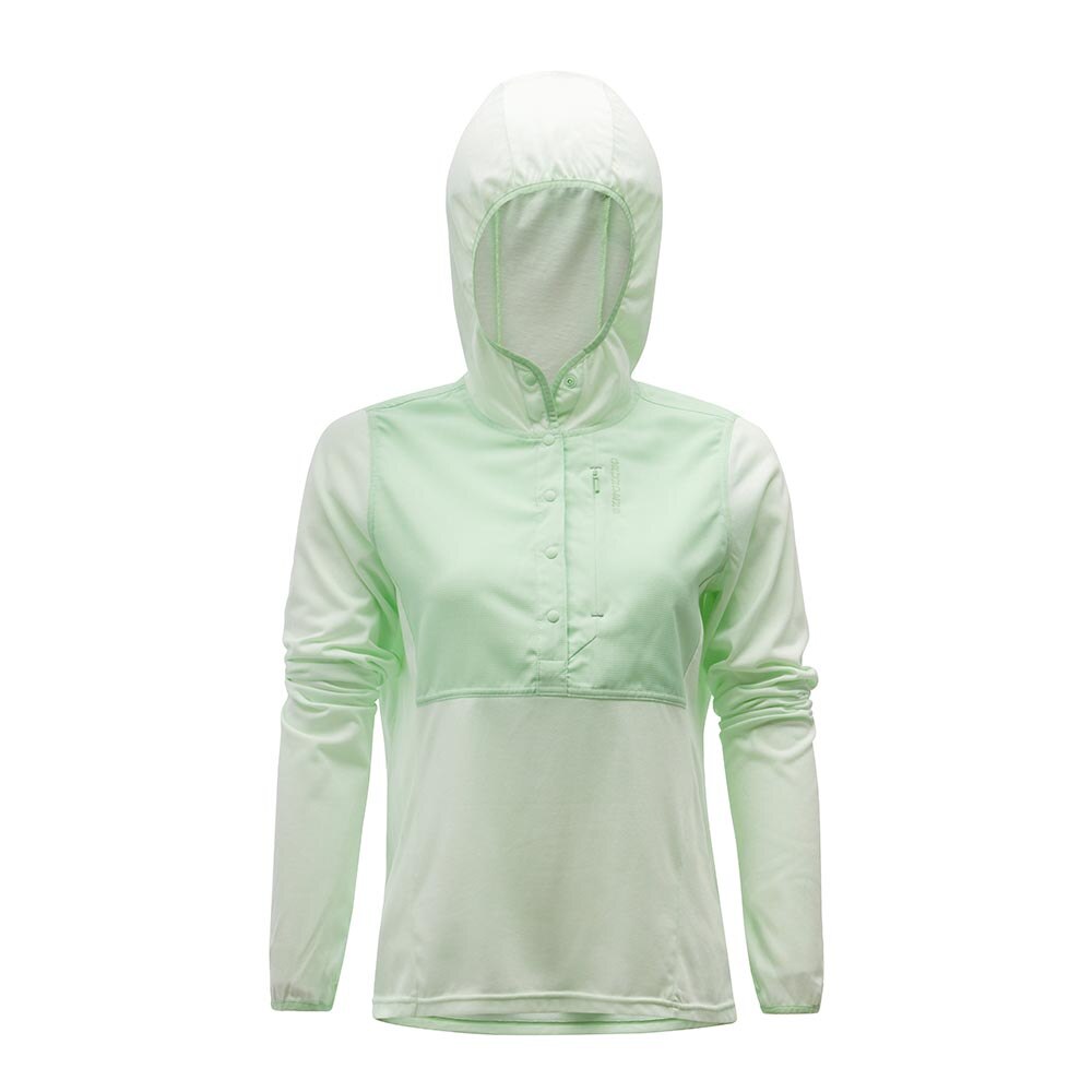 Grundens Shorebreak Hoodie Women's in Ambrosia Pastel Green